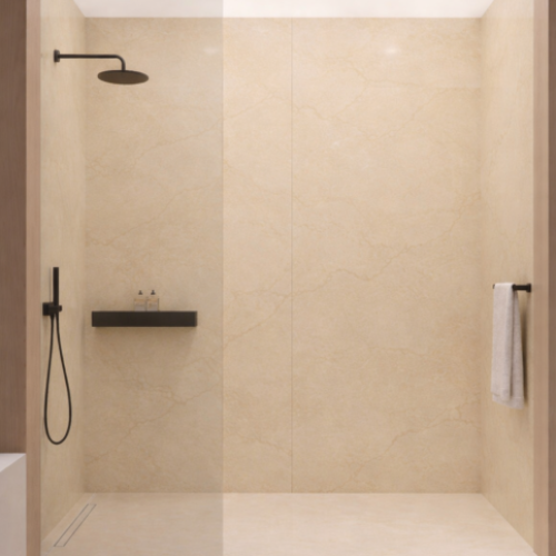 bathroom walls